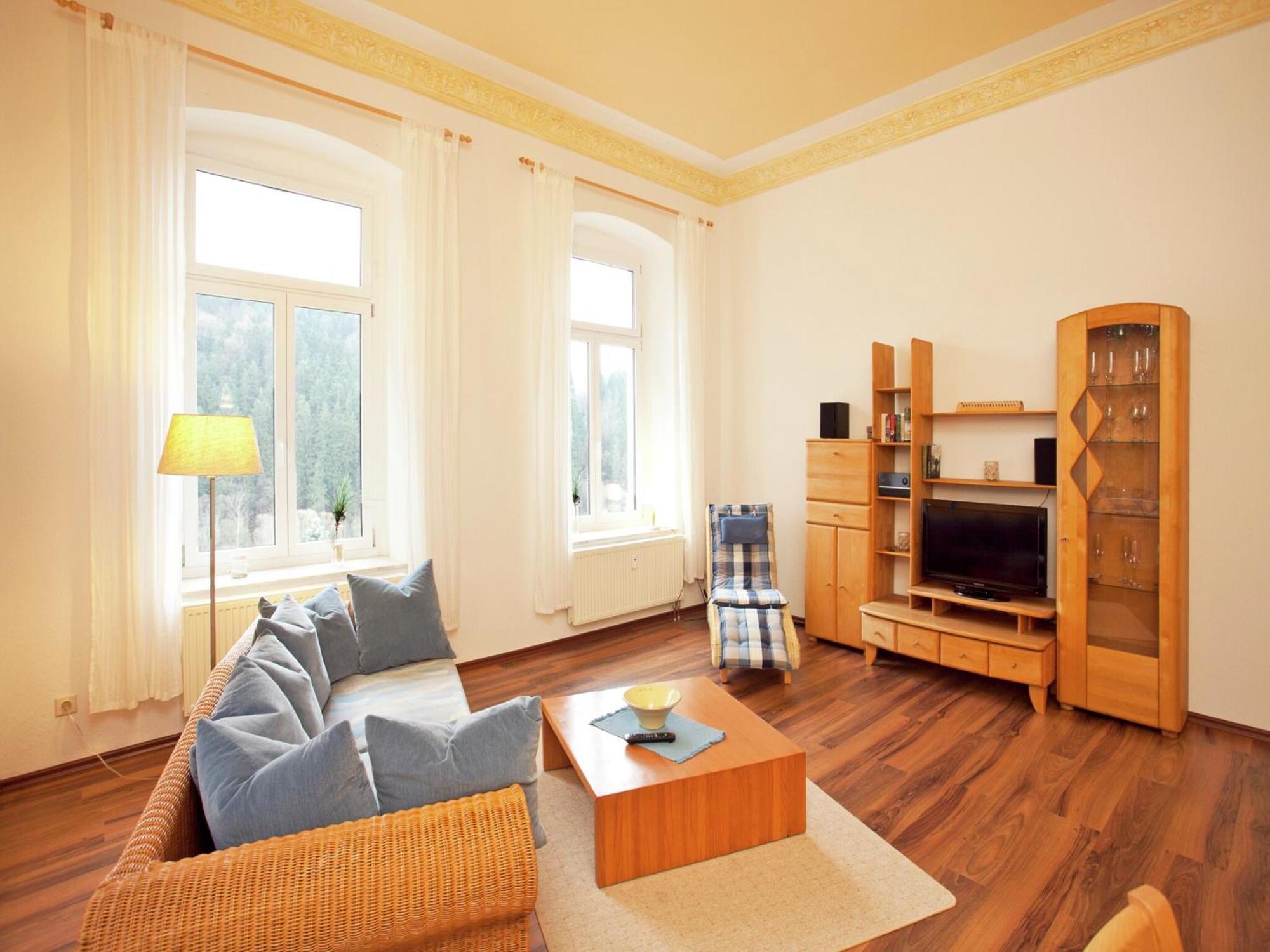 Alluring Villa In Grunhainichen Borstendorf With Garden Leubsdorf Esterno foto