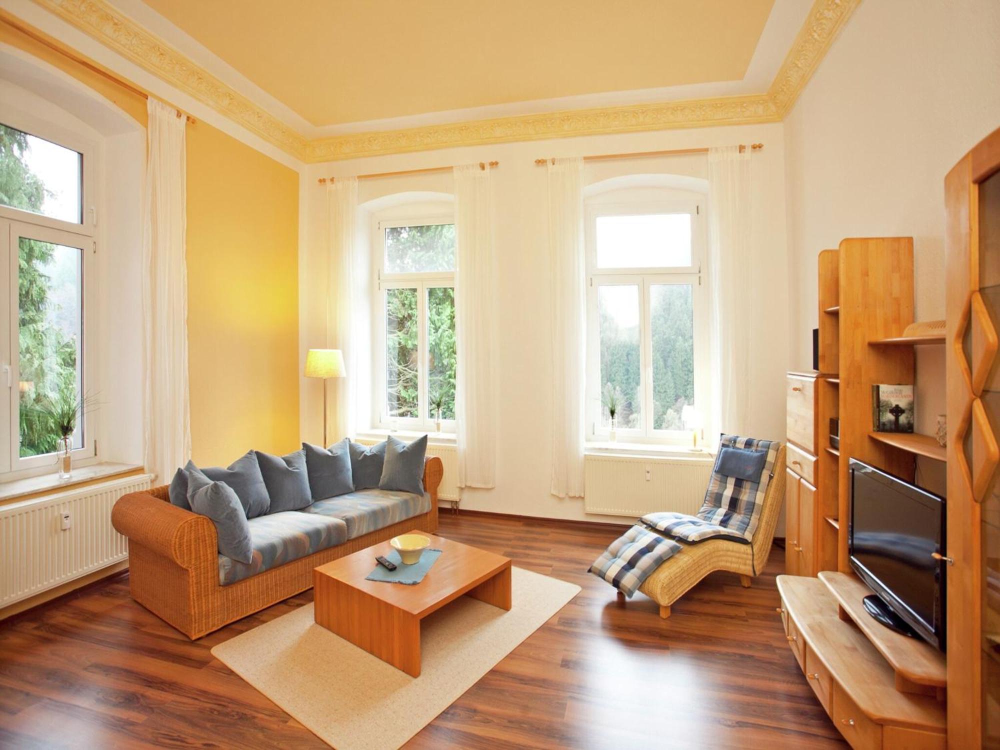 Alluring Villa In Grunhainichen Borstendorf With Garden Leubsdorf Esterno foto
