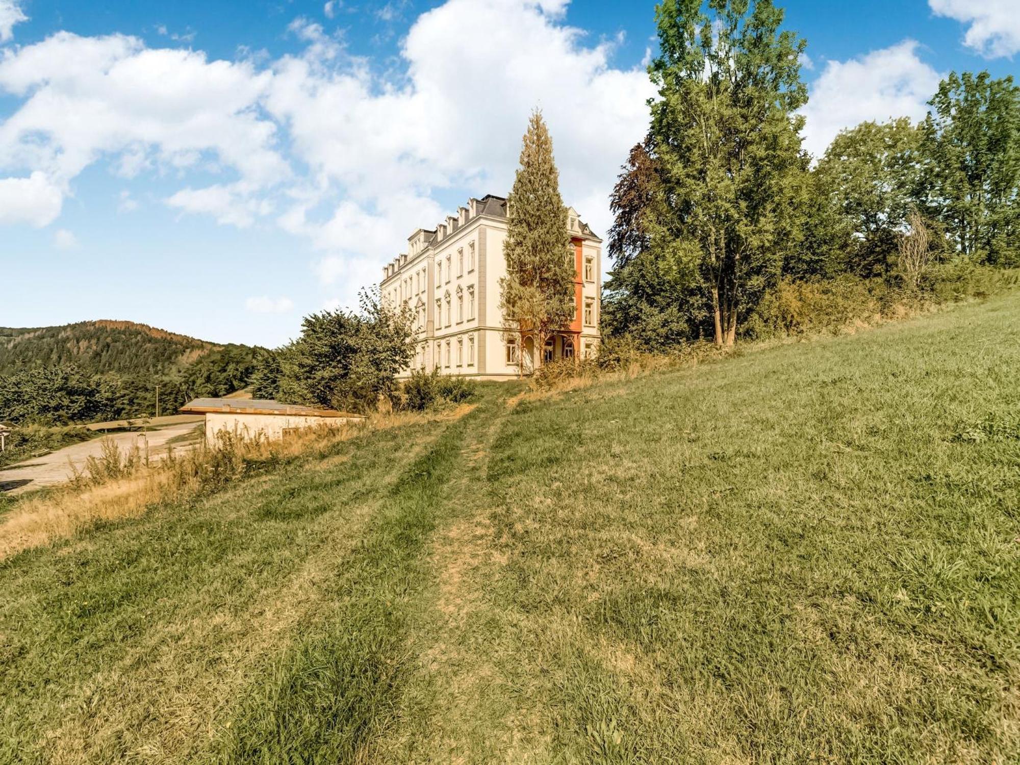 Alluring Villa In Grunhainichen Borstendorf With Garden Leubsdorf Esterno foto